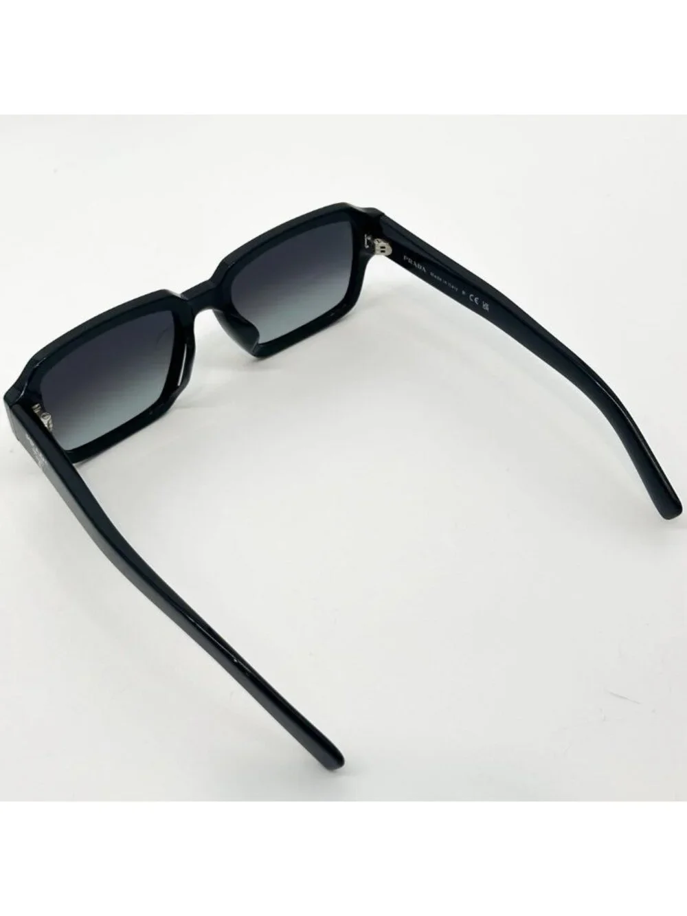 Prada Square Gradient Sunglasses Boston Logo Eyewear